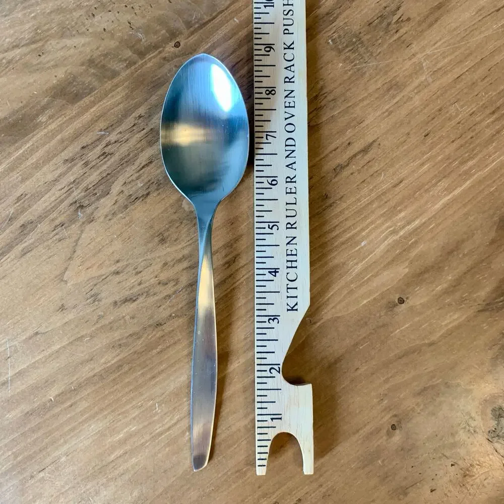 Insico Serving Spoon Flatware International Silver SCOPE Luxury Line SS USA